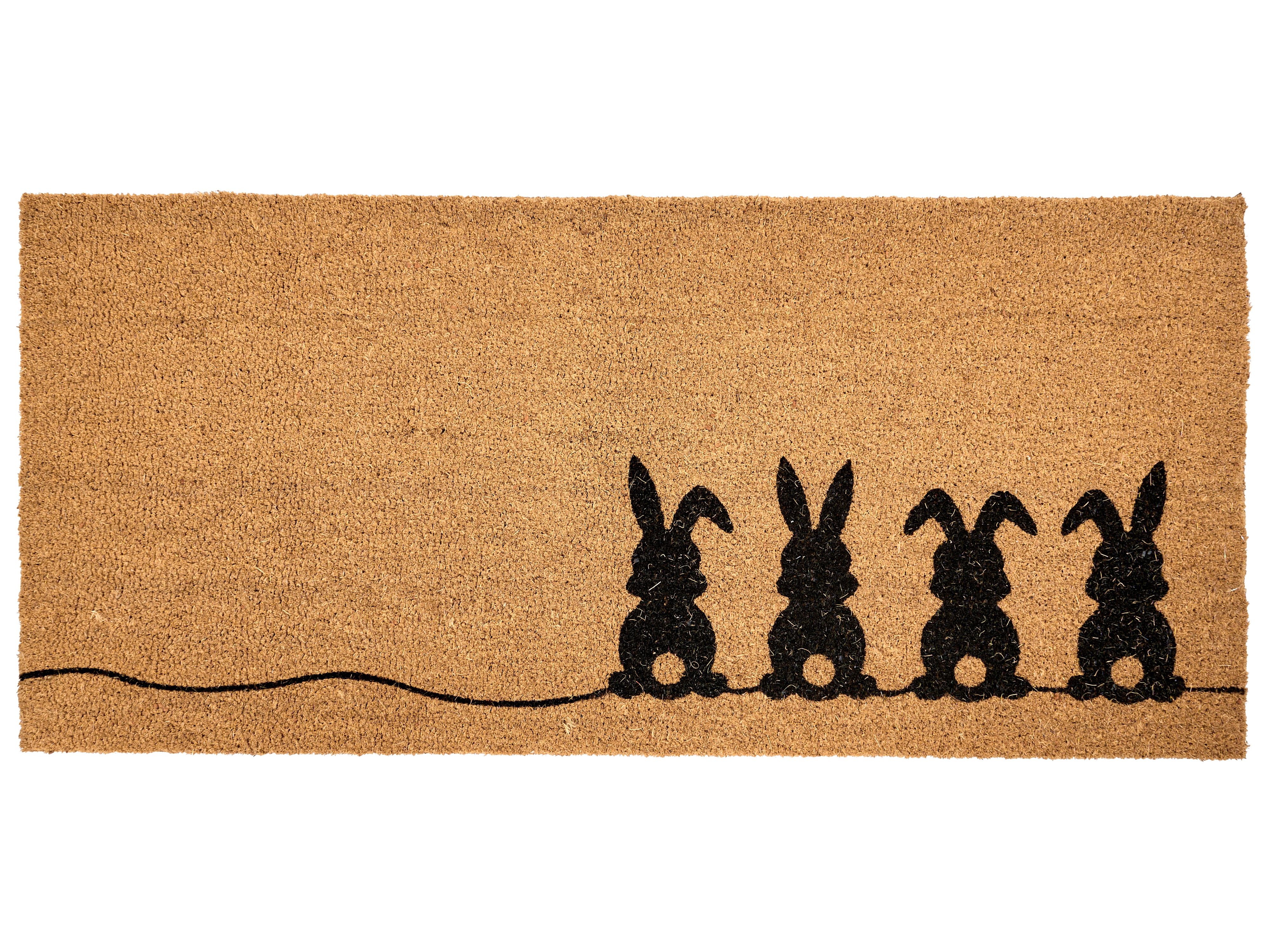Doormat PULIAN Natural 55 x 120 cm Rabbit Coir