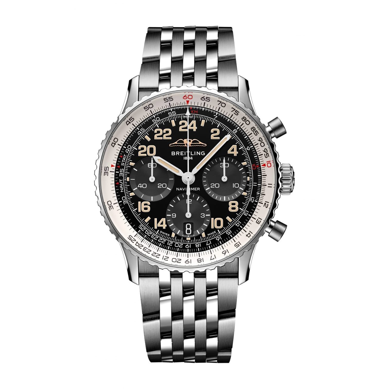 Fake Breitling Replica Watches NAVItimer B02 Chronograph 41 Cosmonaute Limited Edition(1:1 replica) - Top club
