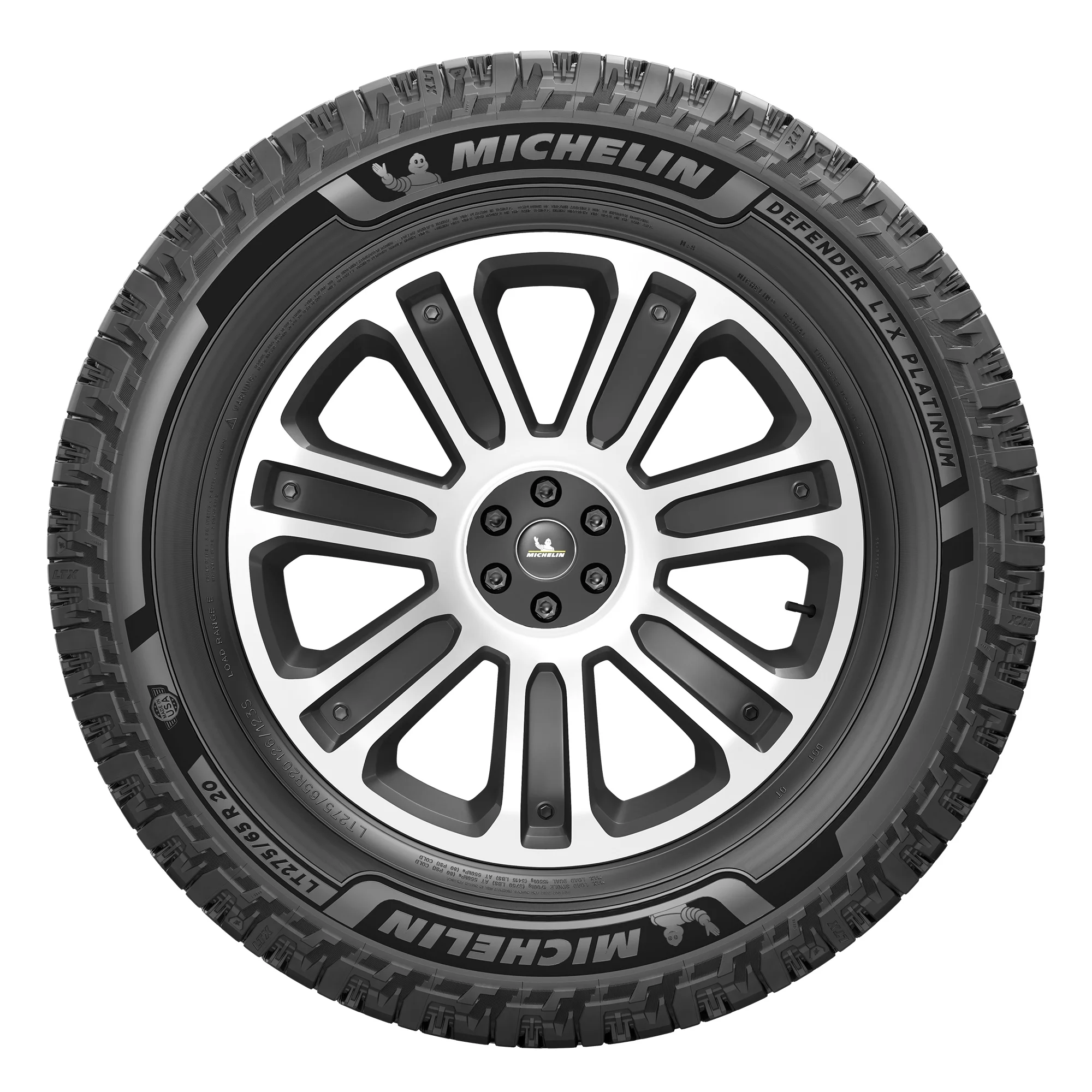 Michelin Defender LTX Platinum All-Season LT275/65R20/E 126/123S Tire - Image 4