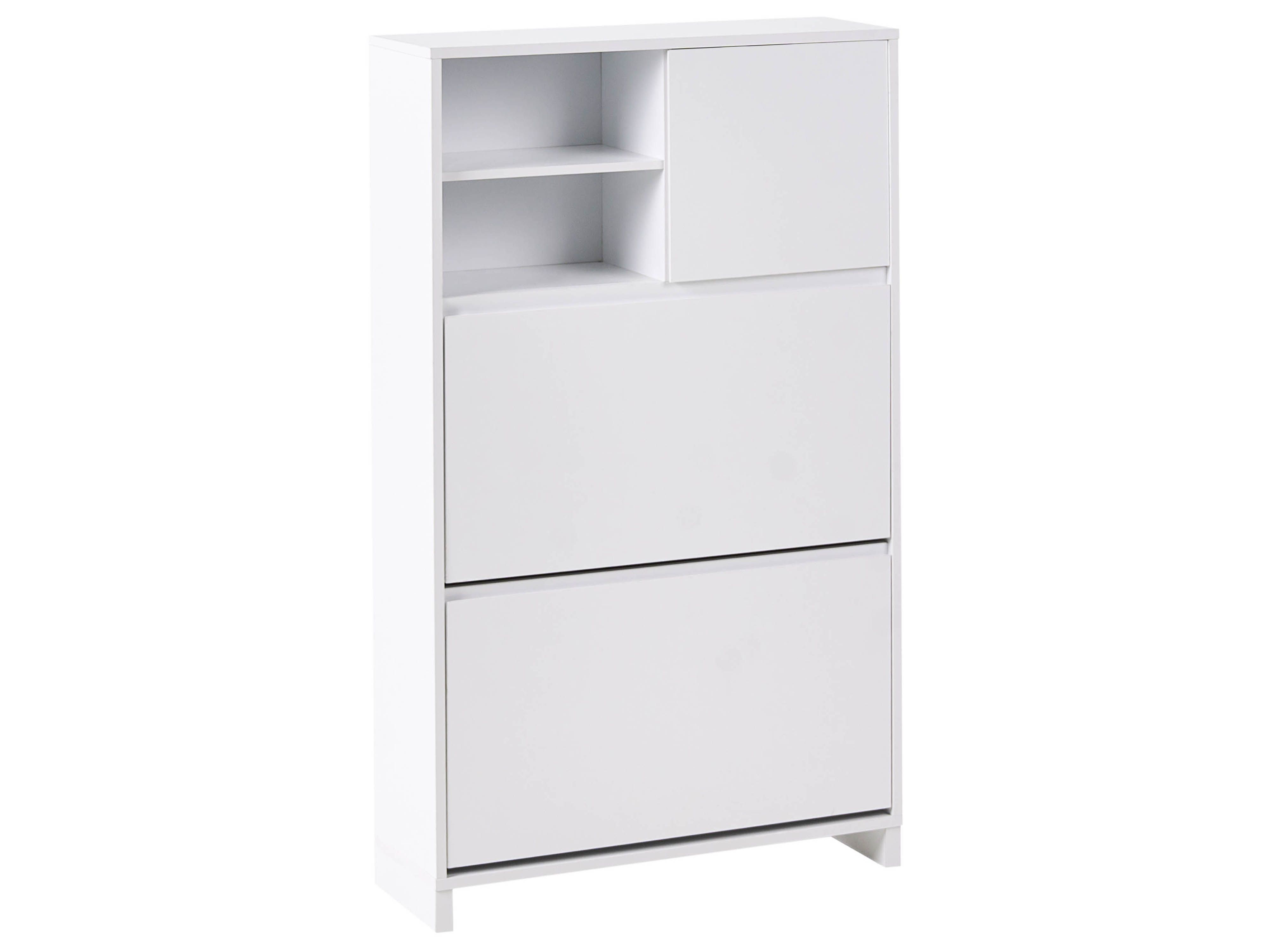 Shoe Storage Cabinet COBAR White