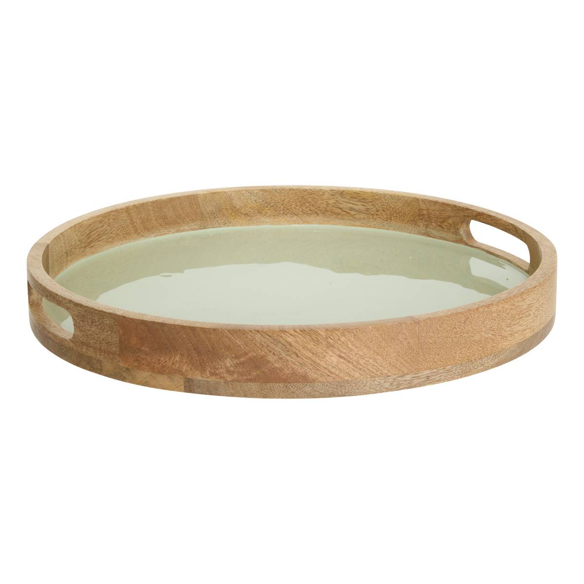 Tray "Inaya" Mango wood, D.38 cm