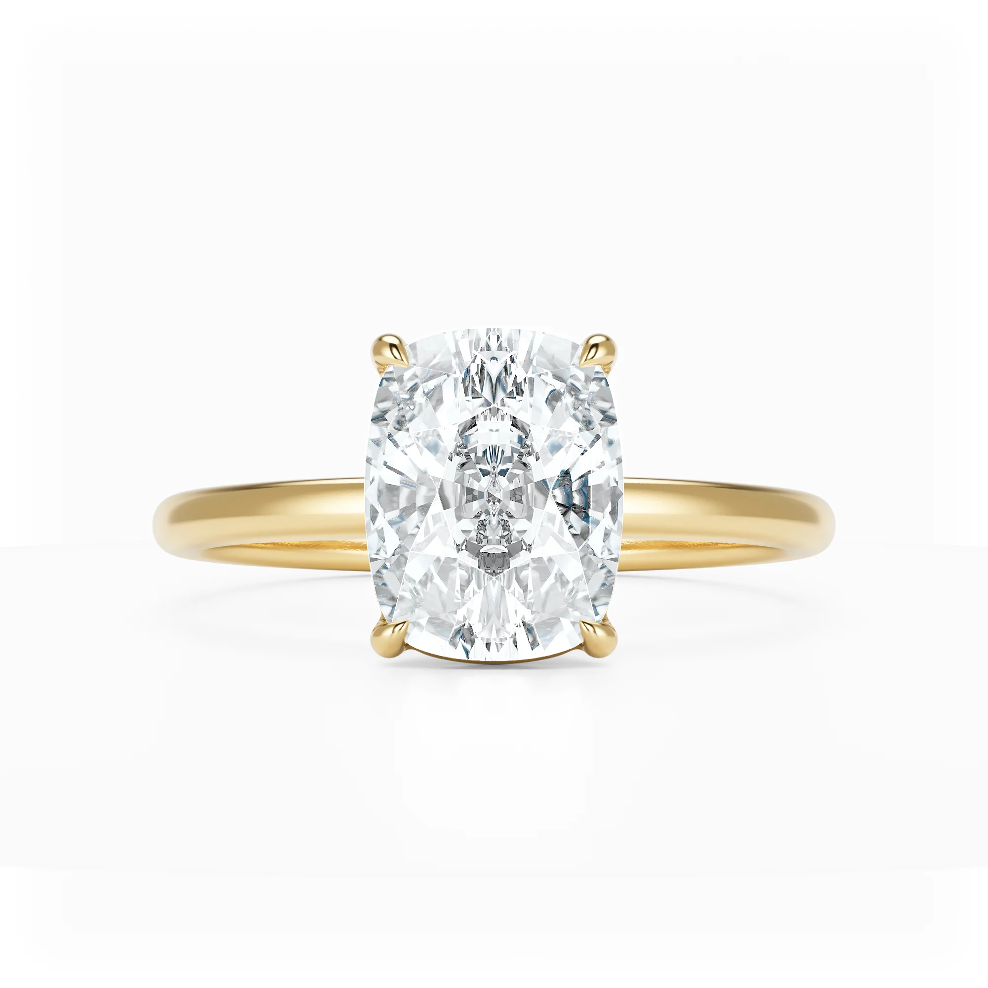 The Elongated Cushion Solitaire