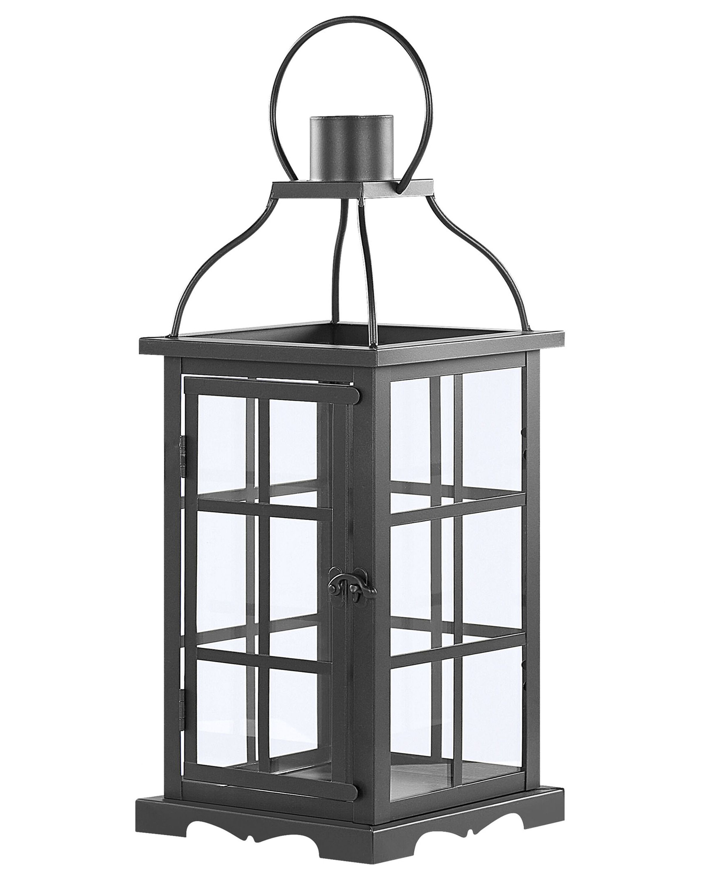 Lantern CLARA Metal 42 cm Black