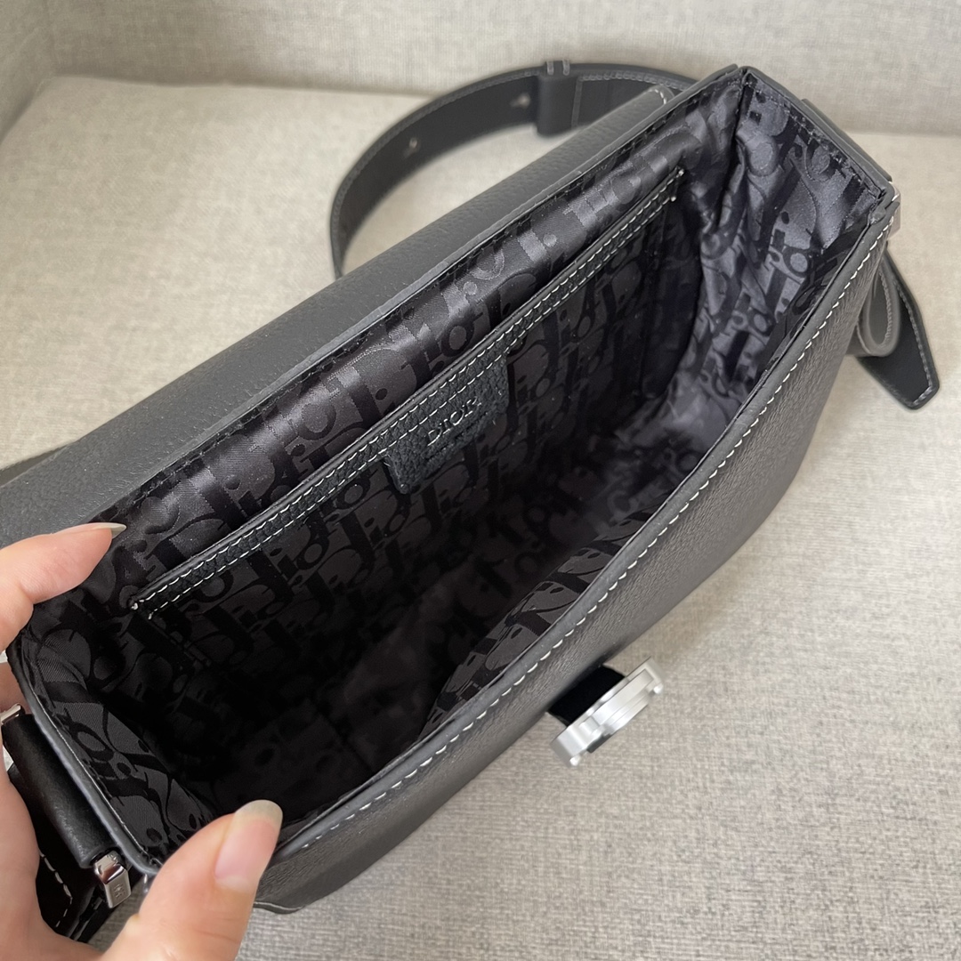 Mini Saddle Bag With Strap Black For Women 9in/23cm 1ADPO049YKK_H00N1:1High-quality replica
