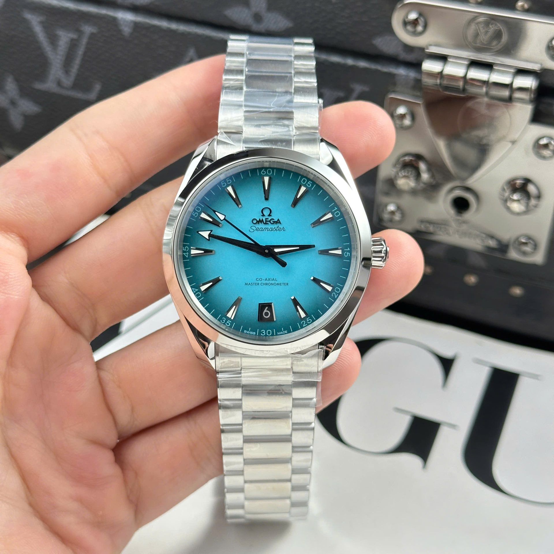 Omega Seamaster Co-Axial Replica 11 Watch Blue Dial Automatic VS Factory 41mm - Top club