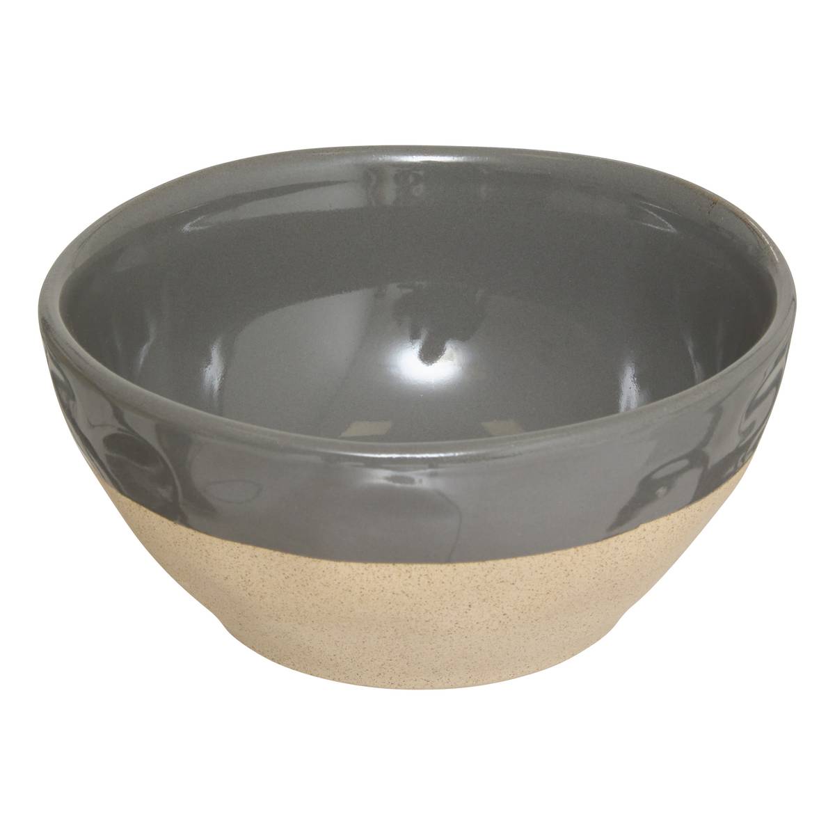 Bowl "Kate" 480 ml, Earthenware, Blue Grey