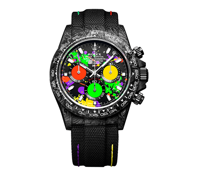 ROLEX Diw Daytona carbon motley 40mm oyster black(1:1 replica) - Elite Watch Atelier