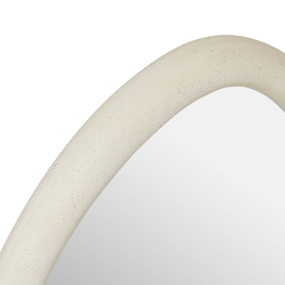 Wall Mirror "Chesni" White, 60x47 cm