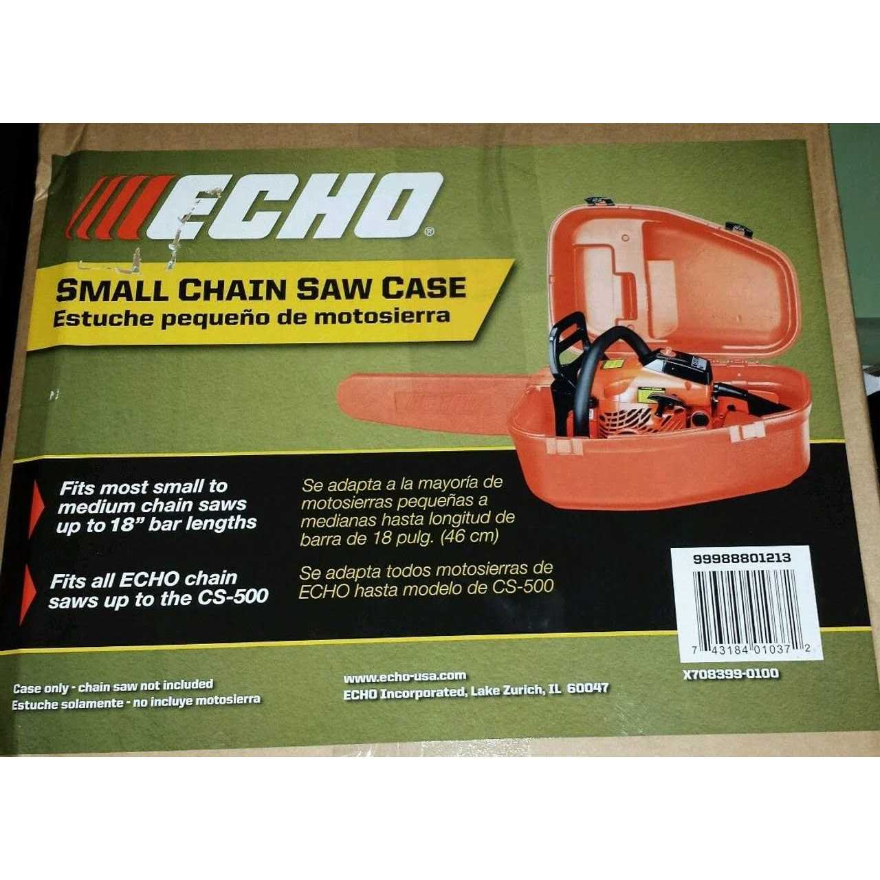 Echo Chainsaw Carrying Case With 18 in Scabbard - 99988801213 - Image 3 Echo Chainsaw Carrying Case With 18 in Scabbard - 99988801213 - Image 3