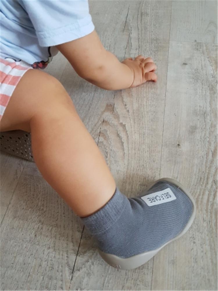 SlofLuxe | Zachte Babyslofjes met Rubberen Zool