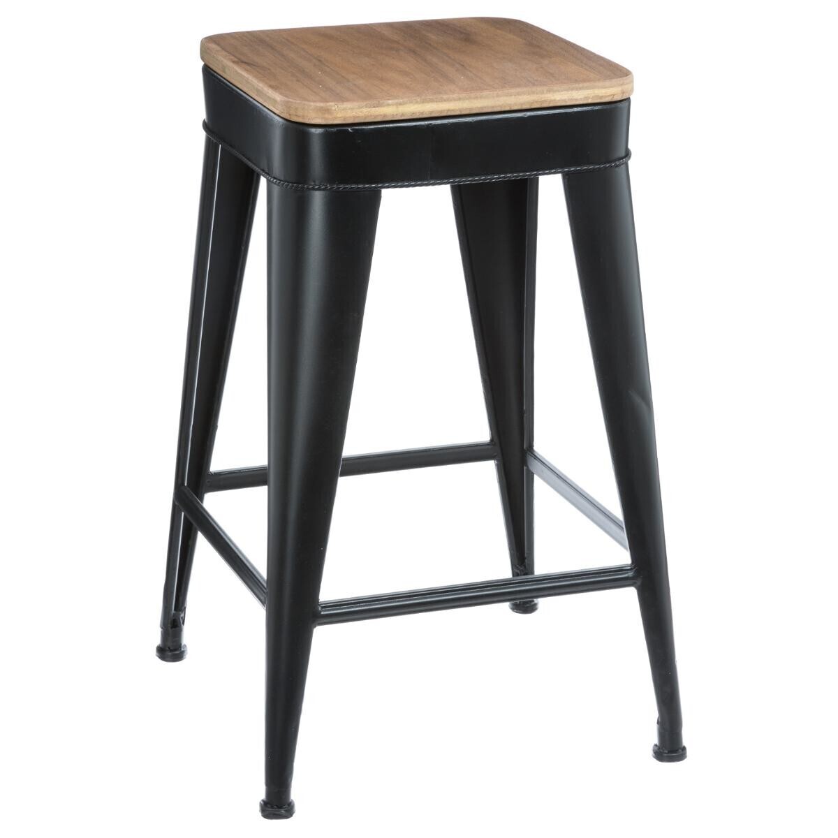 Bar stool "Joris" Black