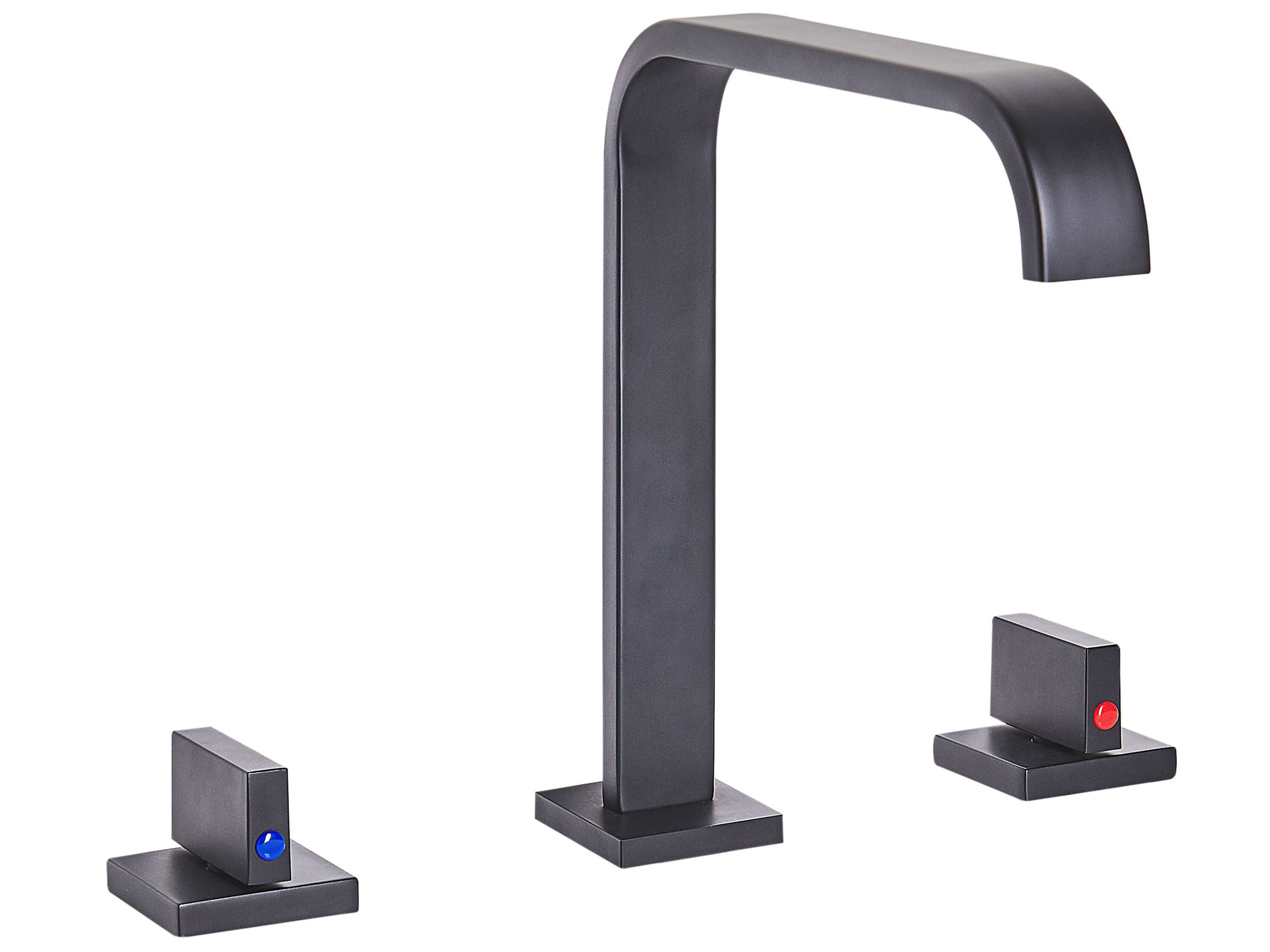 Basin Mixer Tap KAGERA Brass Black