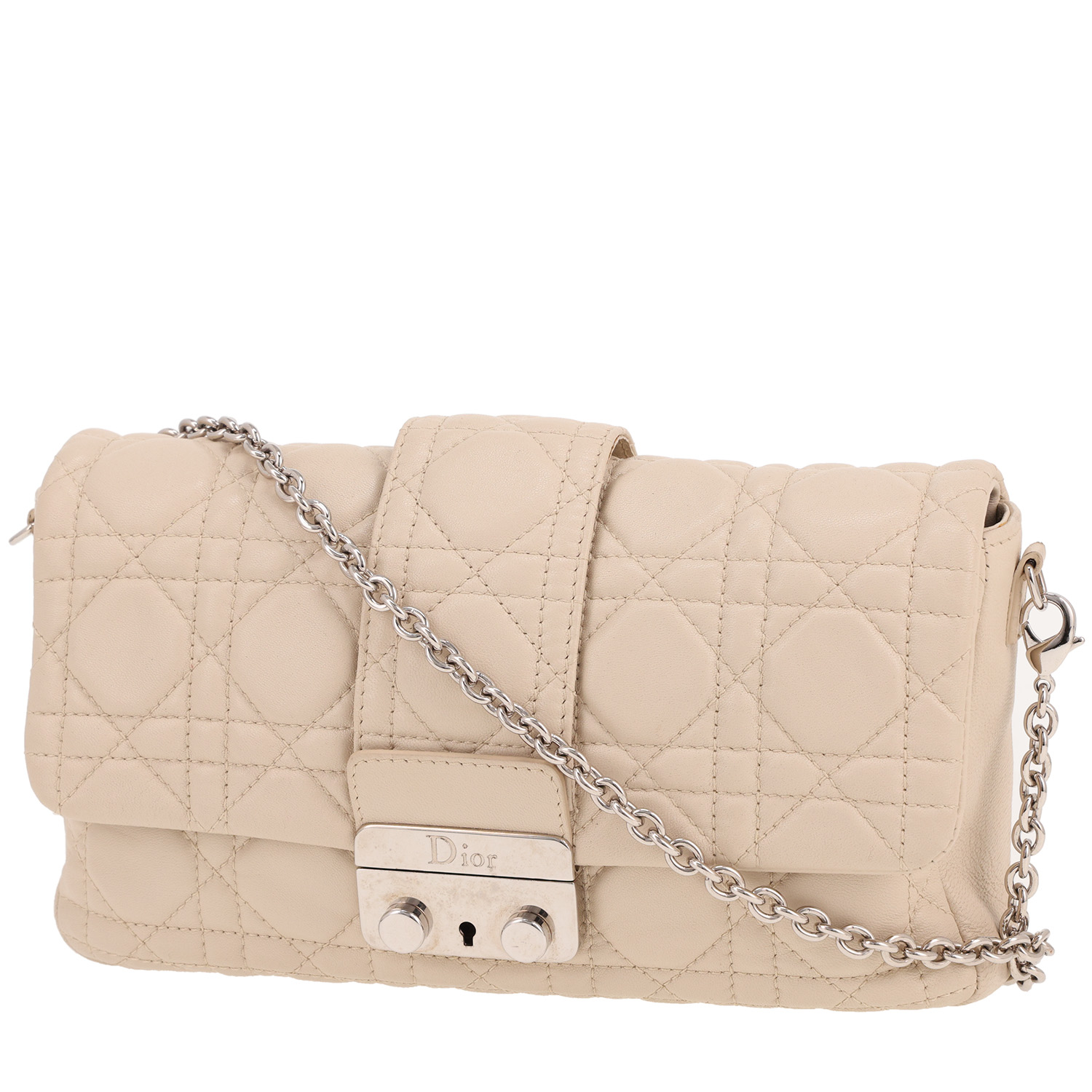 Dior Promenade shoulder bag in beige leather cannage1:1High-quality replica