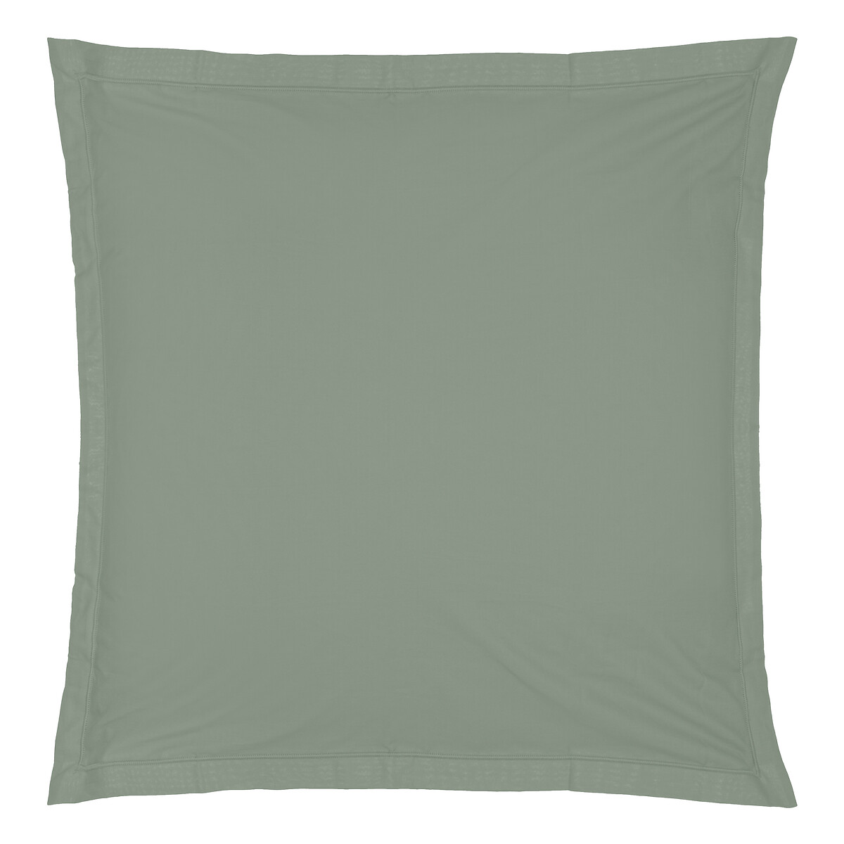 Pillowcase, cotton Green, 63x63 cm