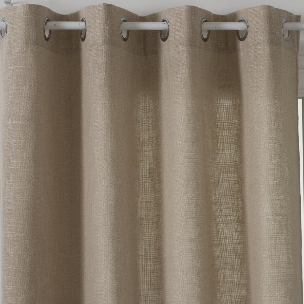 Curtain "Clem" Beige, 140x260 cm
