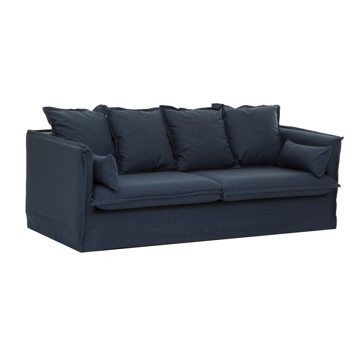 Sofa bed "Odilon" 3-seater, Ink Blue