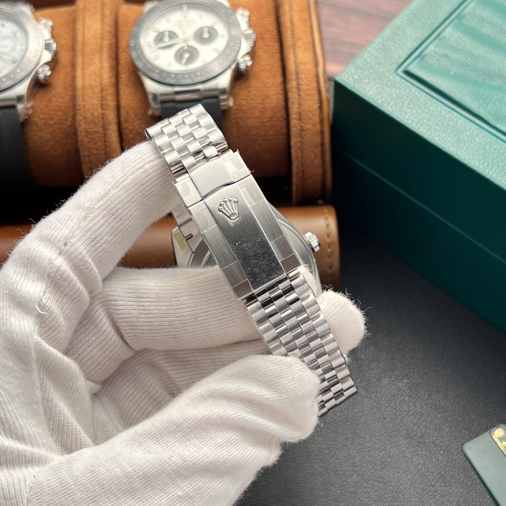 Rolex Replica Watch DateJust 126334 Grey Dial Luminous Markers Clean Factory 41mm - Top club