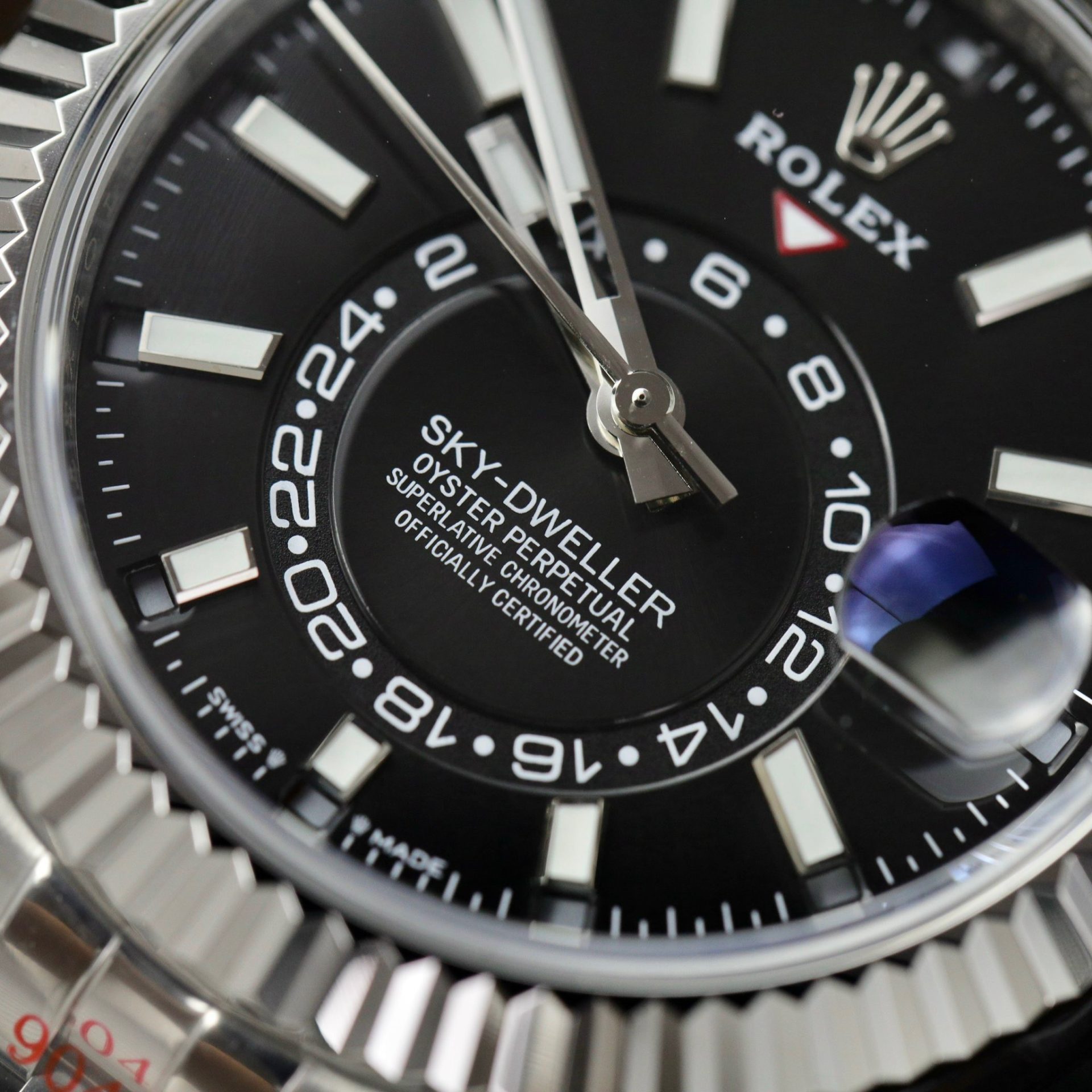 Rolex Sky-Dweller Rep 11 Watch Black Dial Jubilee Strap Highest Quality 42mm - Top club
