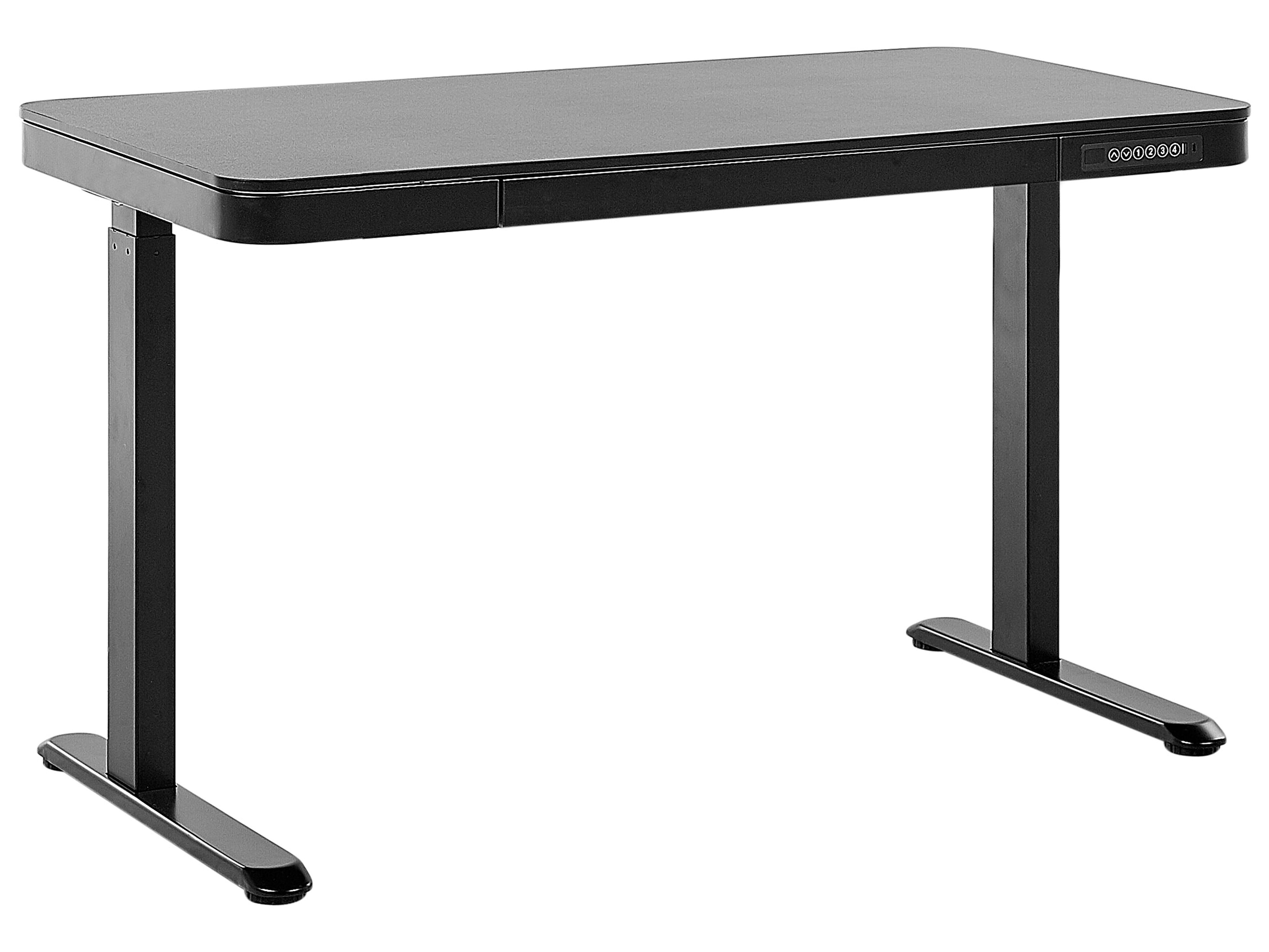 Electric Adjustable Standing Desk KENLY Black 120 cm 60 cm with USB Port