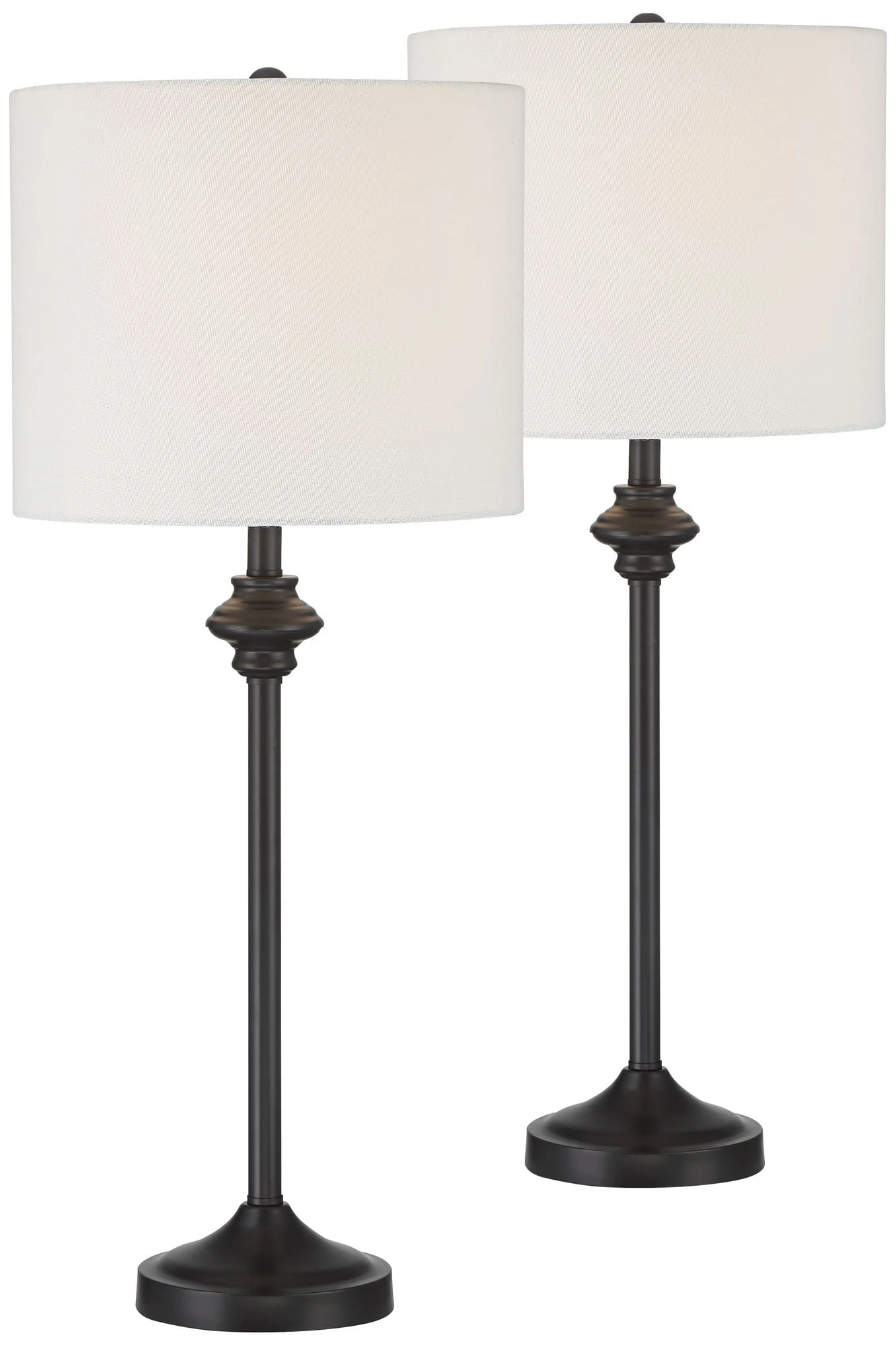 360 Lighting Lynn Modern Buffet Table Lamps 26