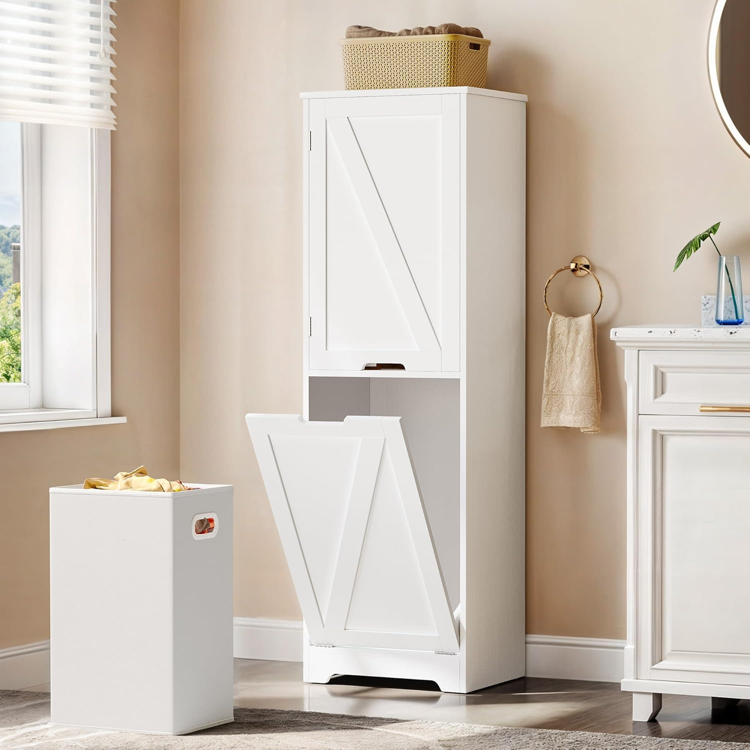 DWVO Tilt Out Laundry Hamper - 53