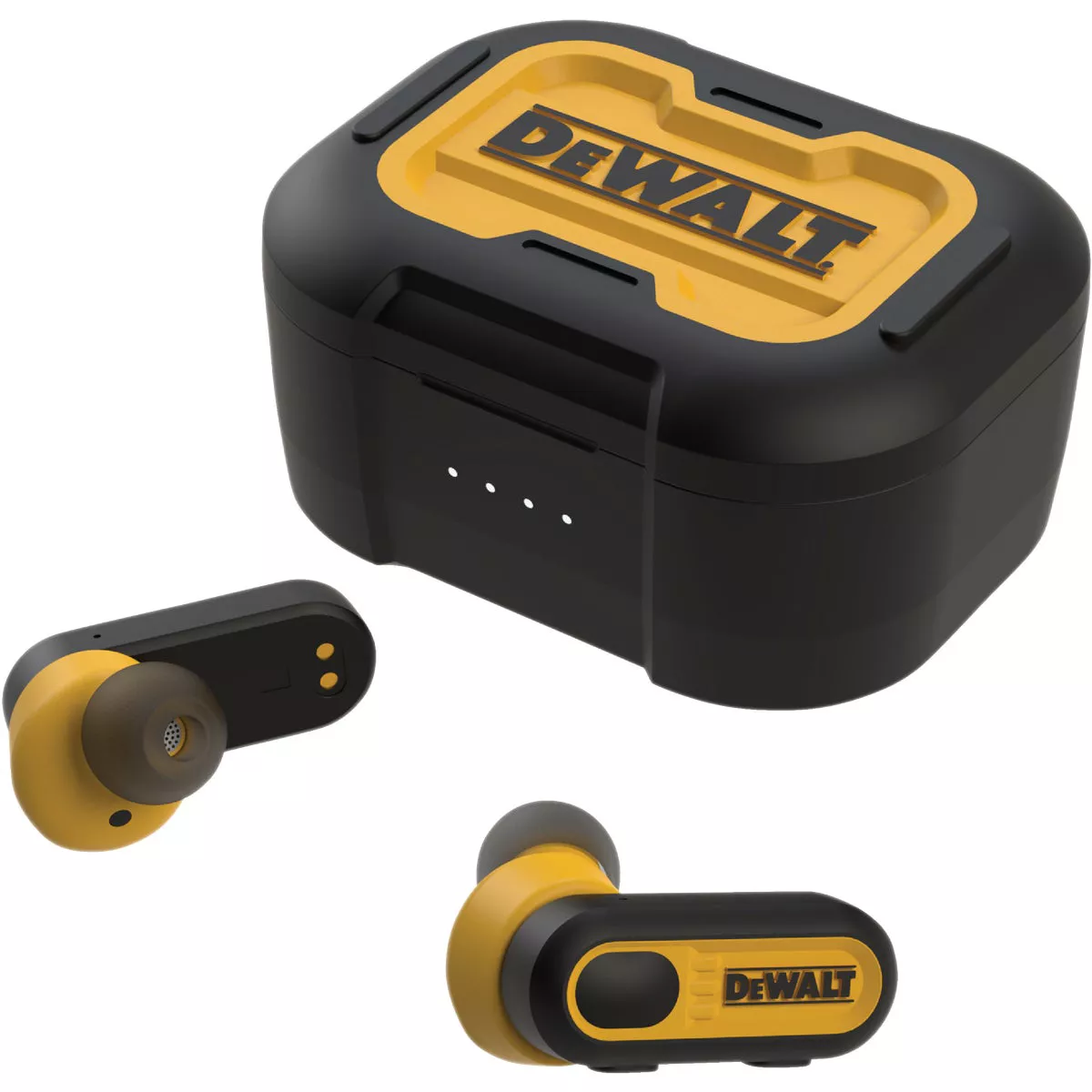 DEWALT Jobsite Pro-X1 True Wireless Earbuds with Charging Case