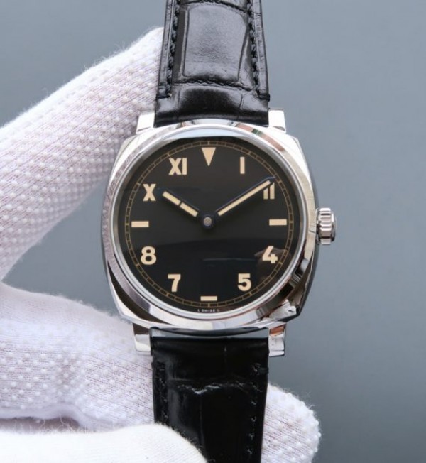 Replica Panerai XF PAM718 Black California Dial Black Leather Strap P.1000 - Top club