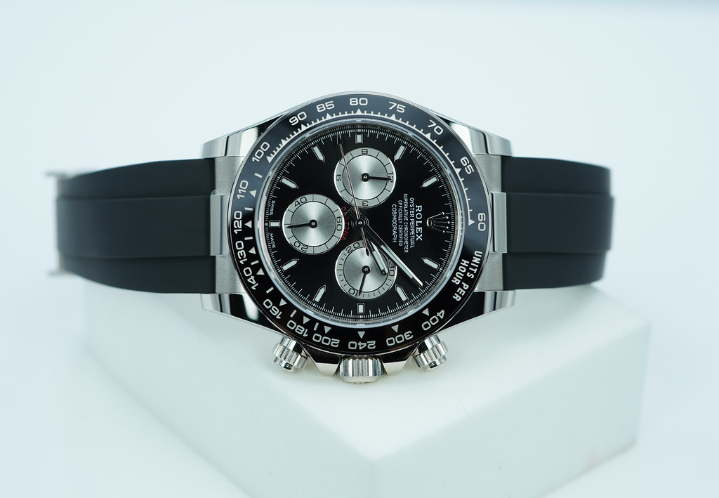 Rolex Cosmograph Daytona 40mm, 18k White Gold, Ref# 126519ln-0002(1:1 replica) - Top club