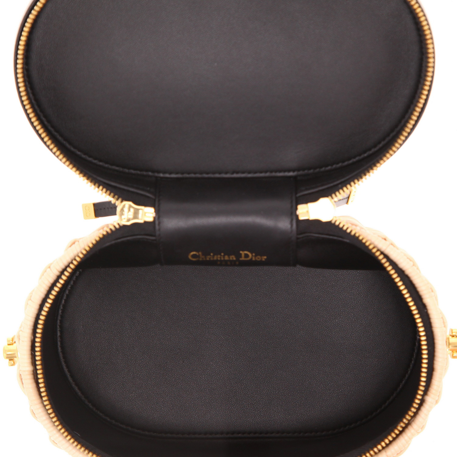 Dior Edition limitée shoulder bag wicker and black leather1:1High-quality replica