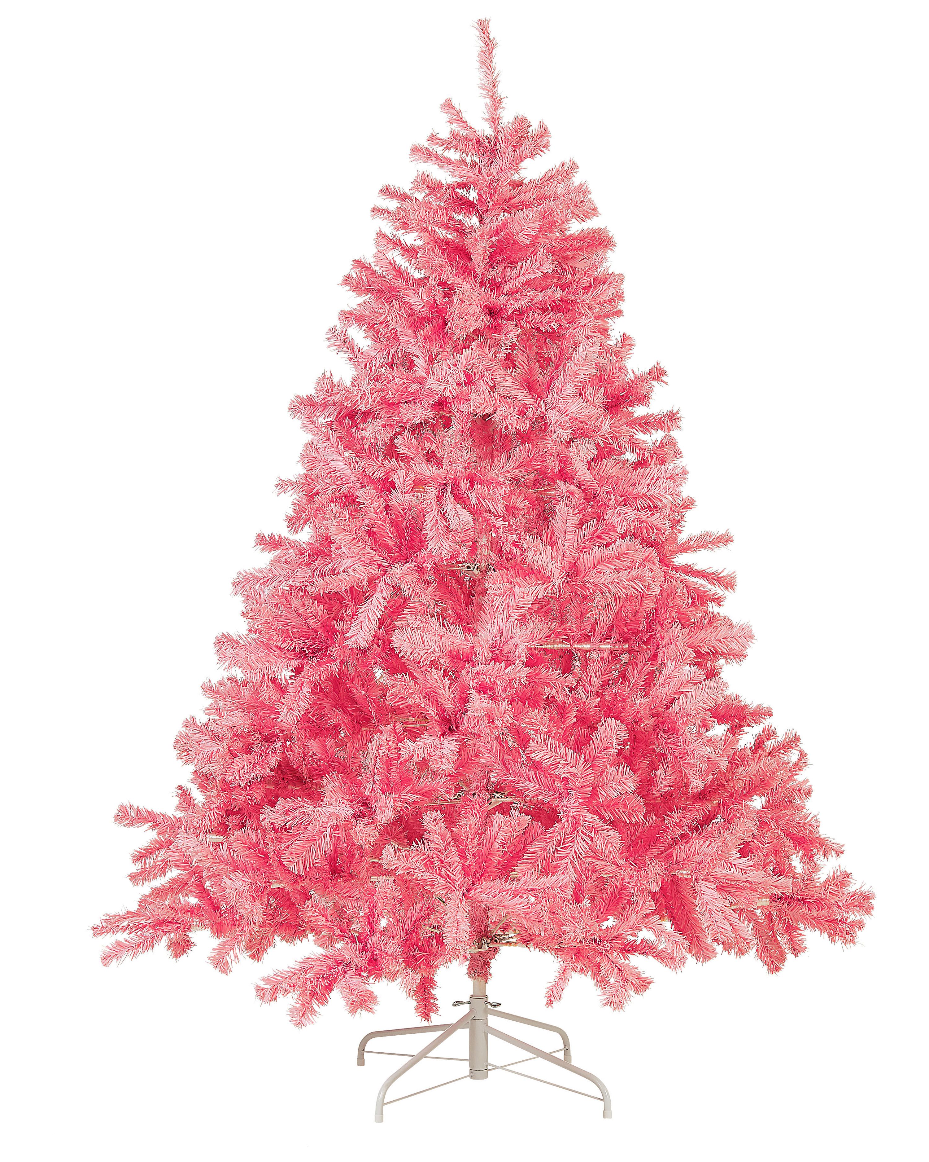Artificial Christmas Tree FARNHAM 180 cm Pink