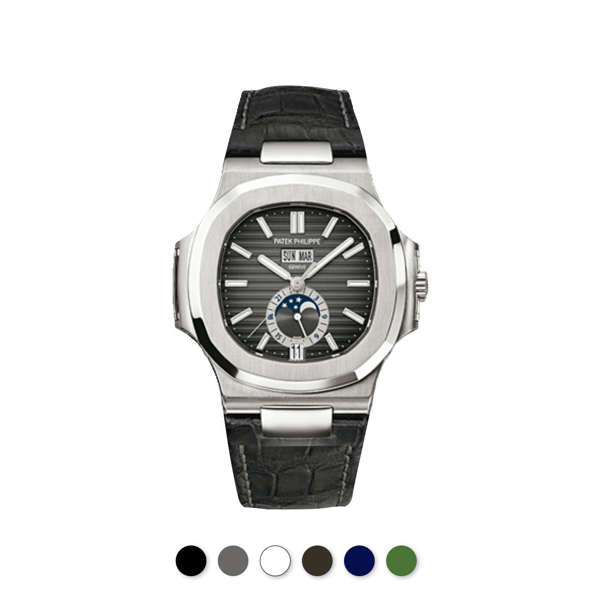 Patek Philippe - Rubber B strap for Nautilus 5726A SS(1:1 replica) - Top club
