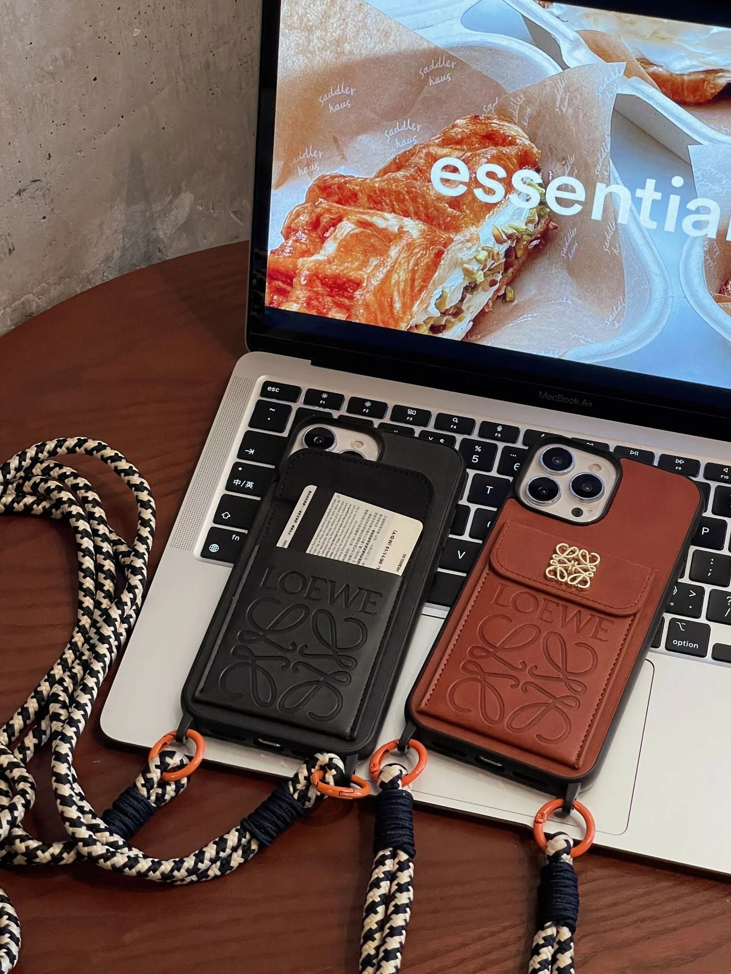 Loe Card Holder Leather iPhone Case - Wholesale & Influencer