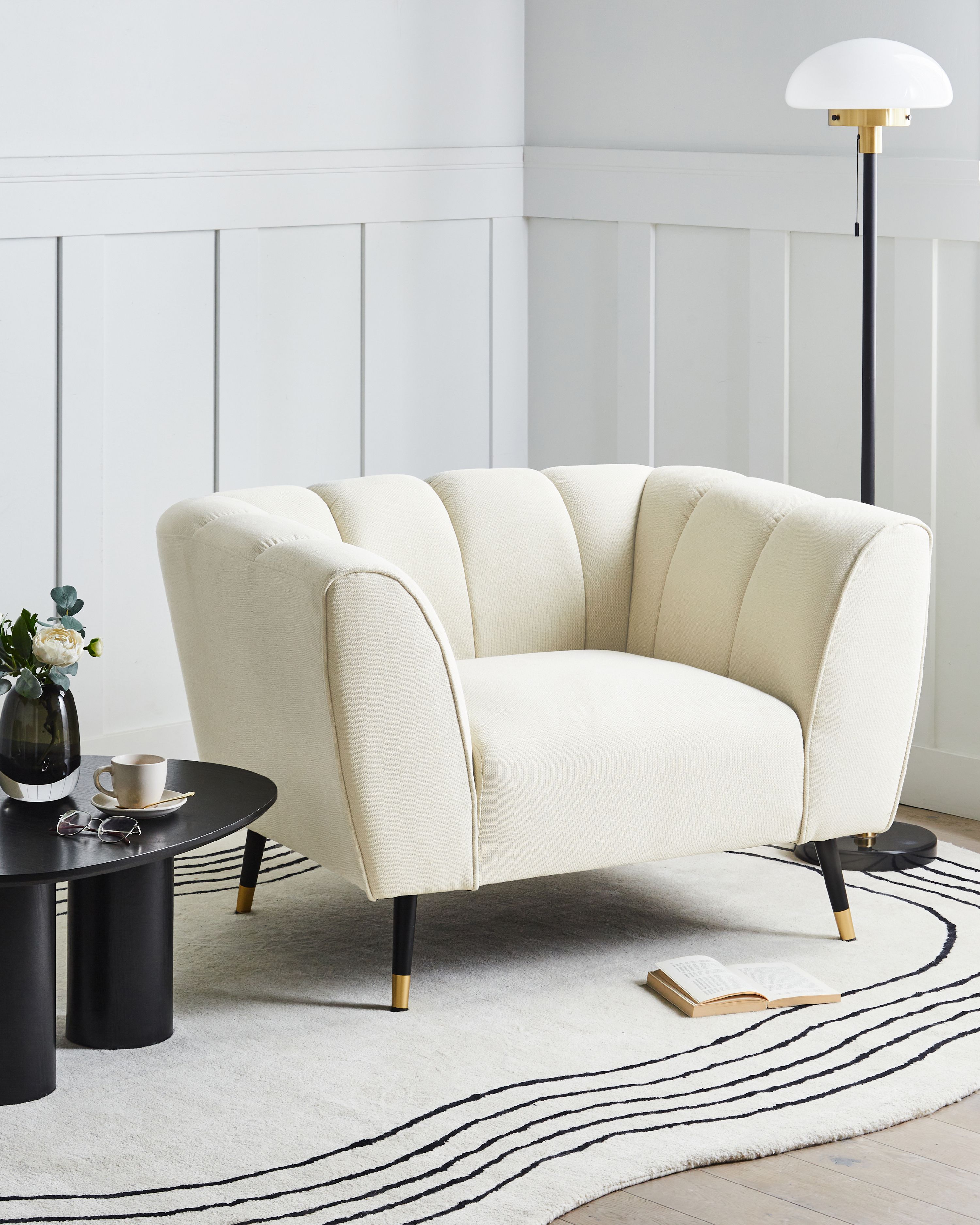 Armchair ORSTA Fabric Light Beige