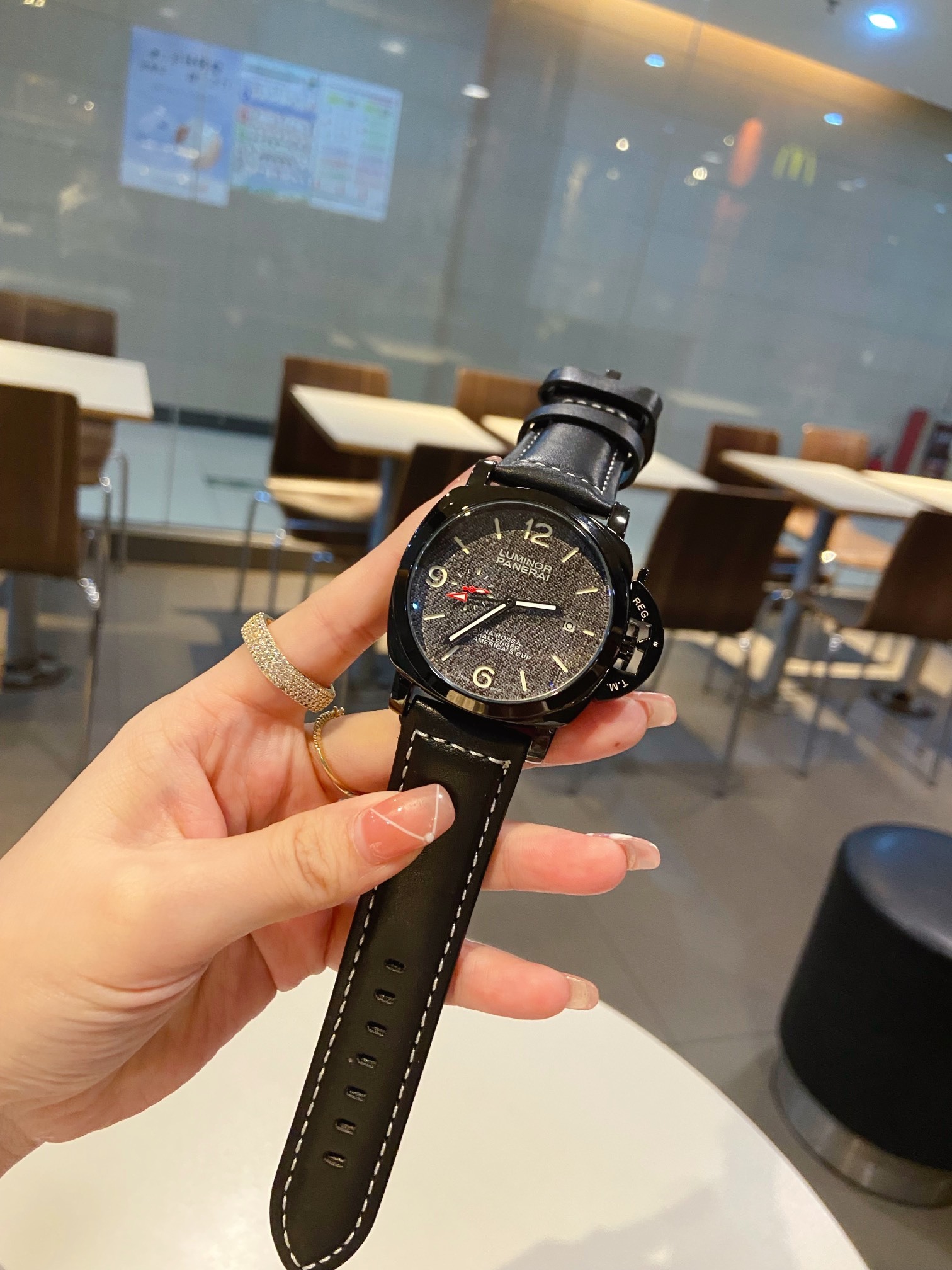 Panerai Luminor Luna Rossa GMT Titanium PAM01036(1:1 replica) - Top club