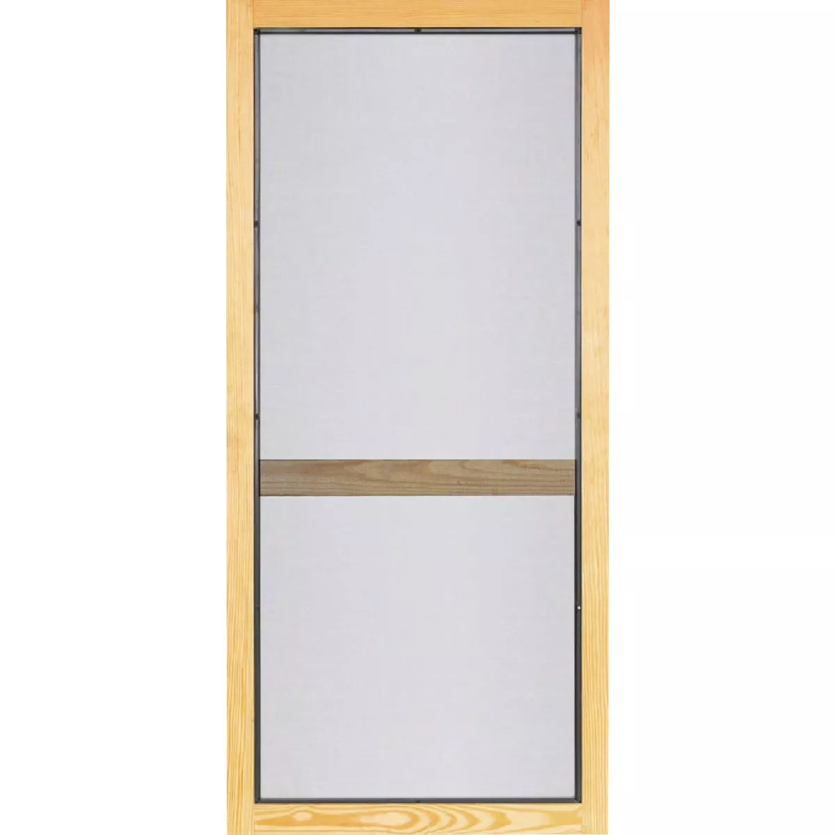 Screen Tight Woodcraft 36 In. W x 80 In. H x 1 In. Thick Natural Wood Screen Door
