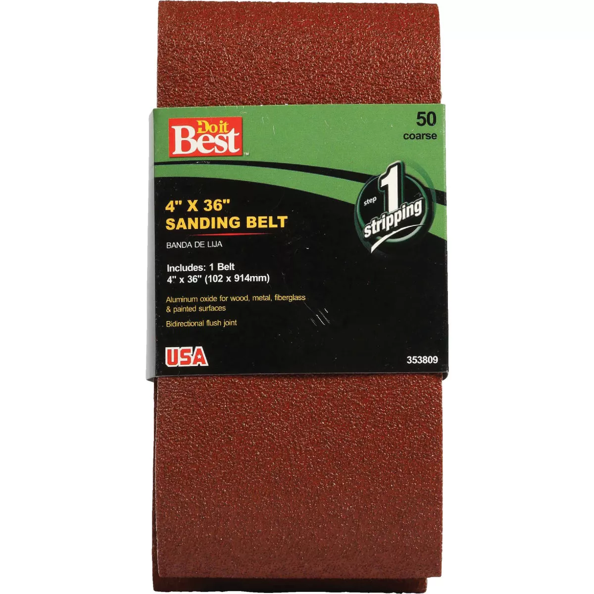 Sanding Belts & Cleaner