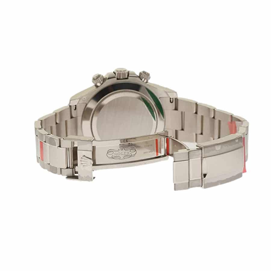 Rolex Daytona 116509 White Gold Silver Dial Replica - Elite Watch Atelier