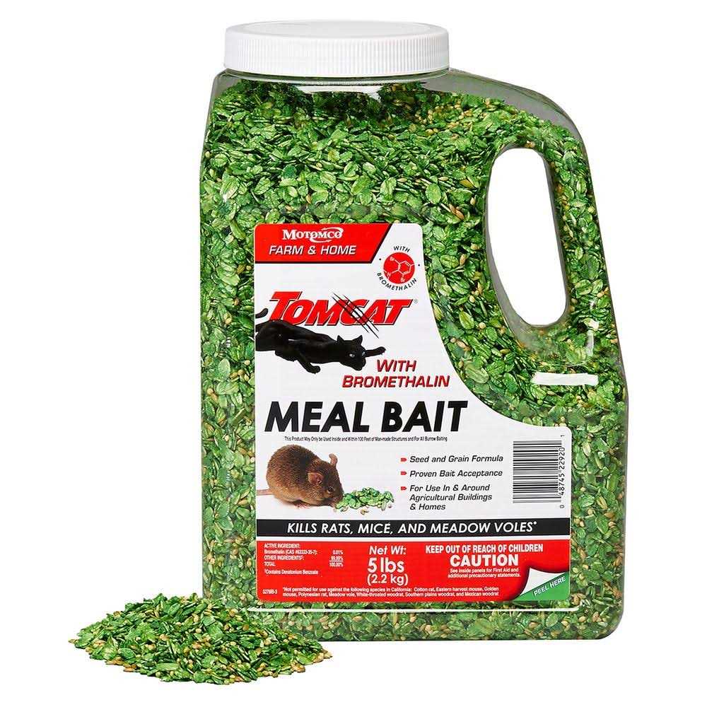 Tomcat Bromethalin Meal Bait 5 lb Jug - Image 5 Tomcat Bromethalin Meal Bait 5 lb Jug - Image 5