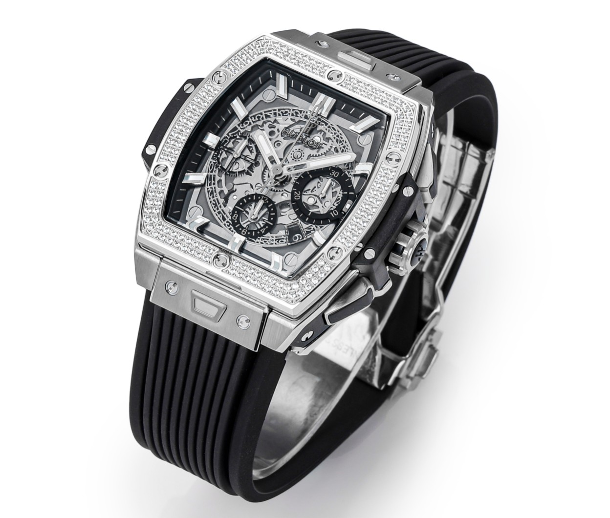 Hublot Spirit of Big Bang Textured Rubber Strap(1:1 replica) - Elite Watch Atelier