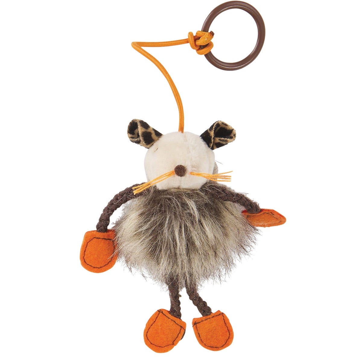 SmartyKat Bouncy Mouse Plush Dangler Catnip Cat Toy