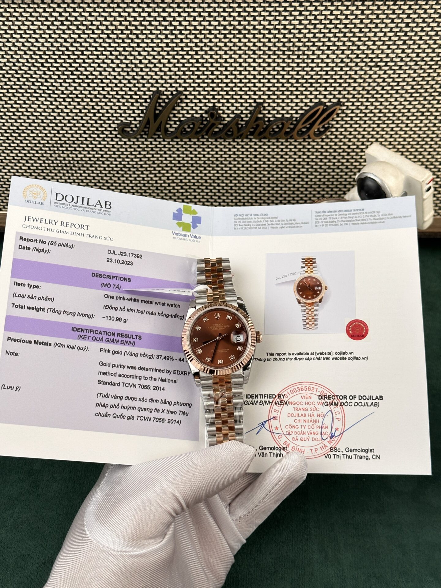 Rolex Replica 11 Watch DateJust Rose Gold Chocolate Dial GM Factory 36mm - Elite Watch Atelier