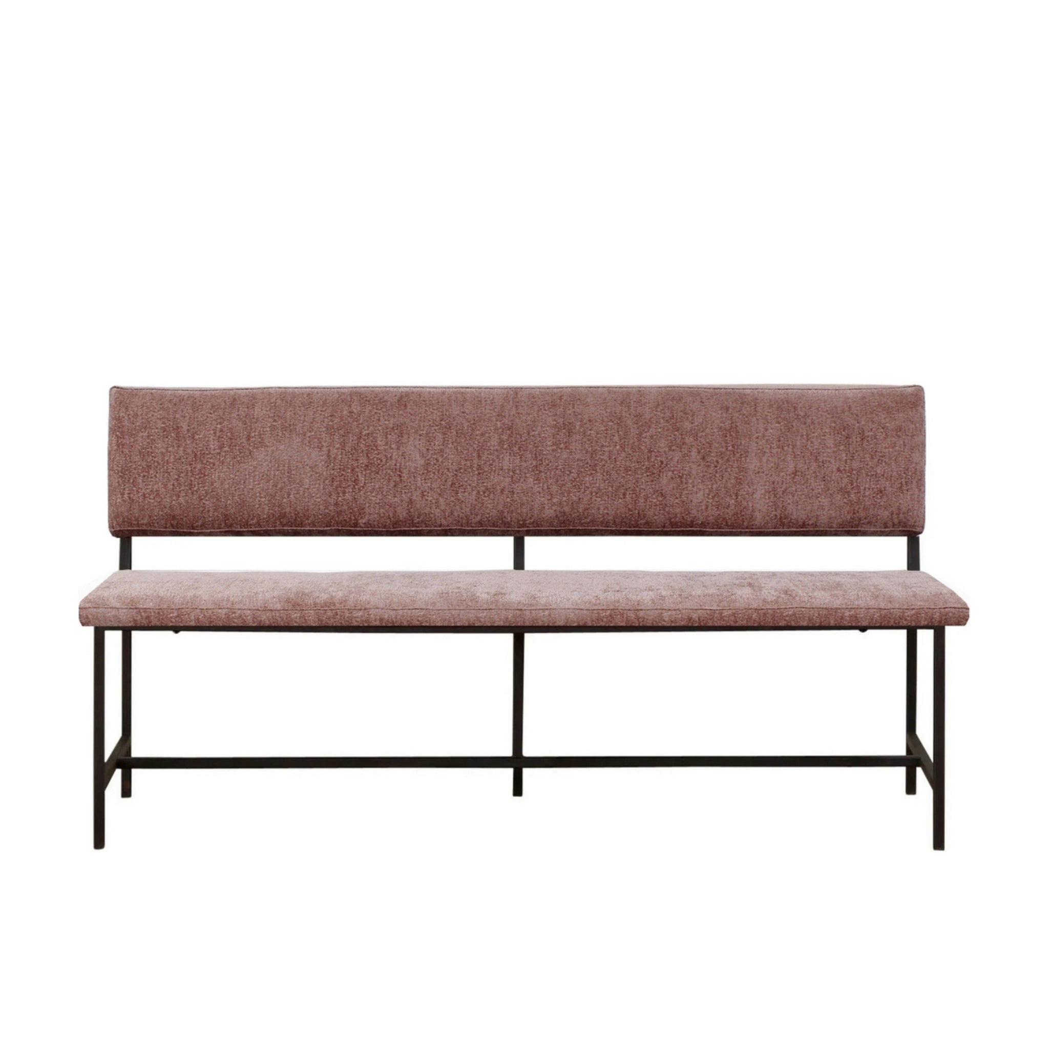 Blokker Spare Eetkamerbank - B 200 cm - Flamingo