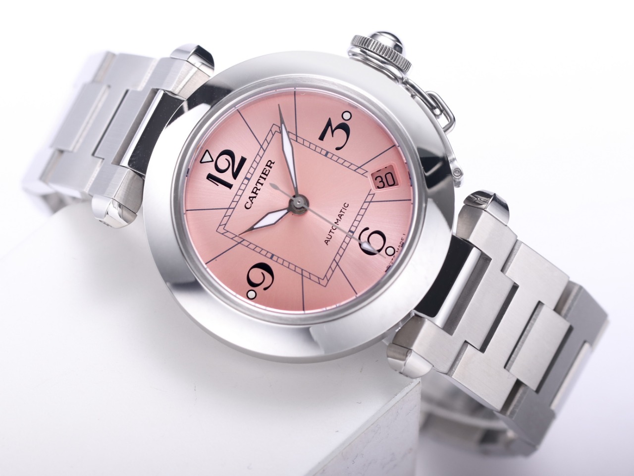Cartier Pasha W31074M7 Ladies Automatic - Pink(1:1 replica) - Top club