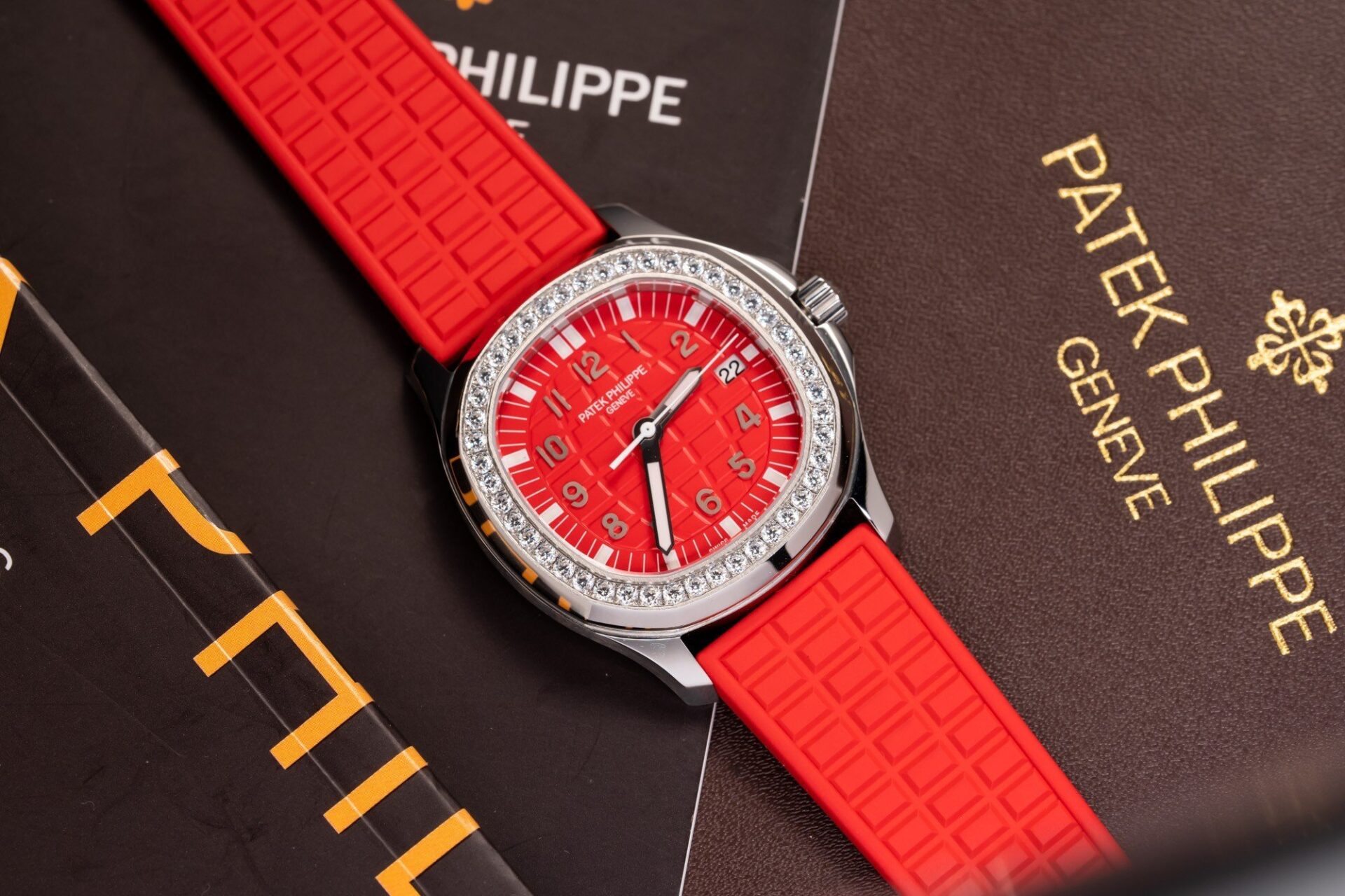 Patek Philippe Aquanaut 5067G Replica Watch Red PPF 35.6mm - Top club