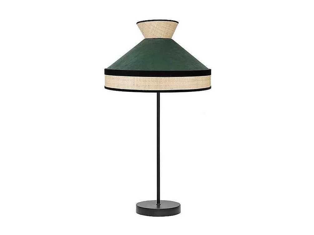 Série Alto de bureau Fabrizio fini en vert Bottle FABRILAMP