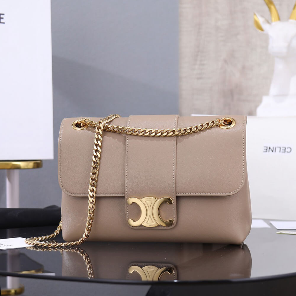 Medium Celine Victoire Bag in Supple Calfskin