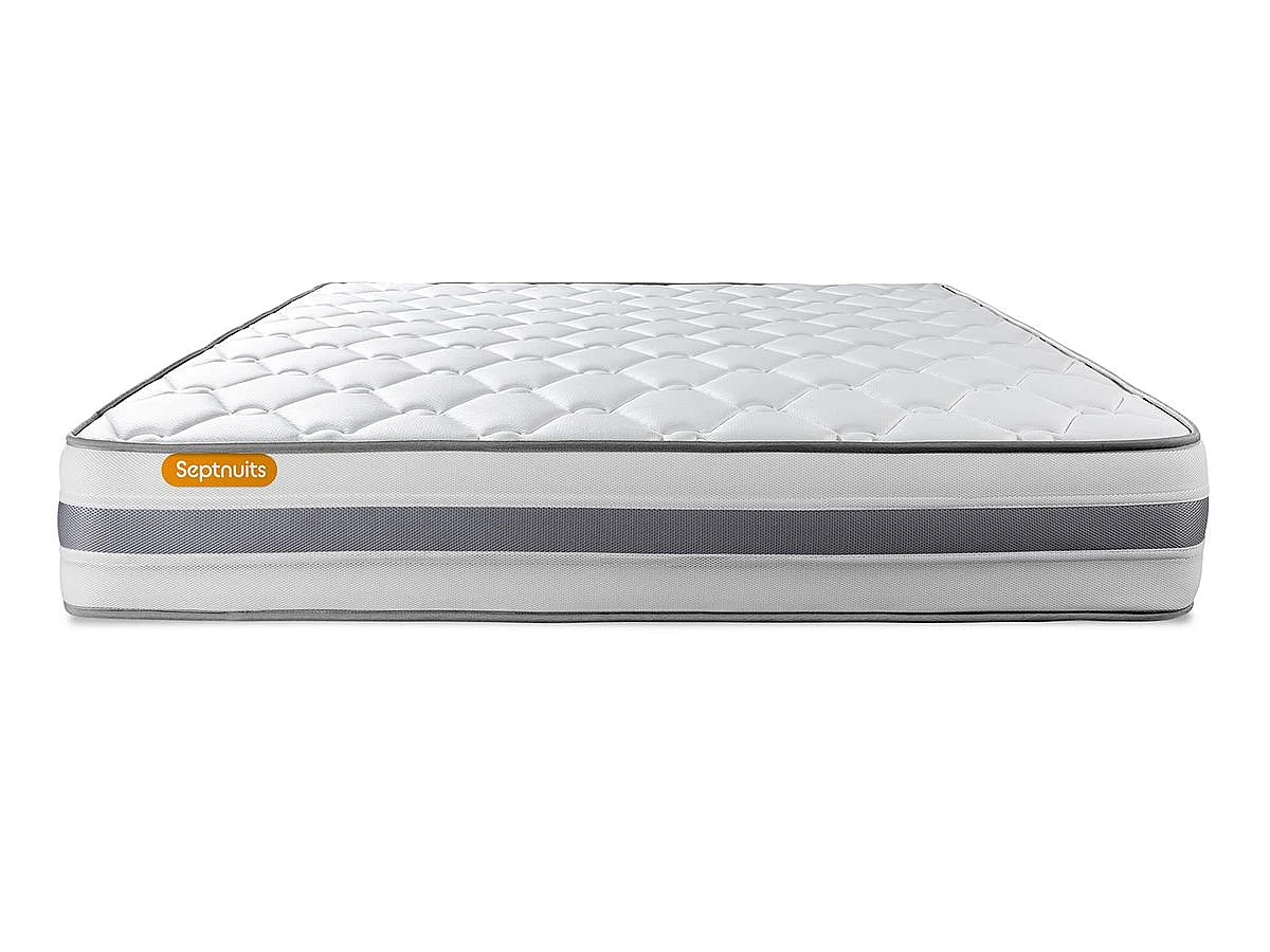 Matelas Ressorts ensachés 140x190 Memo Spring 3 zones de confort MAXI épaisseur