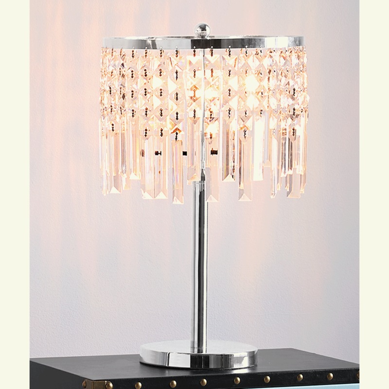 Crystal Dangle Lamps - MIDNIGHT VELVET CATALOG