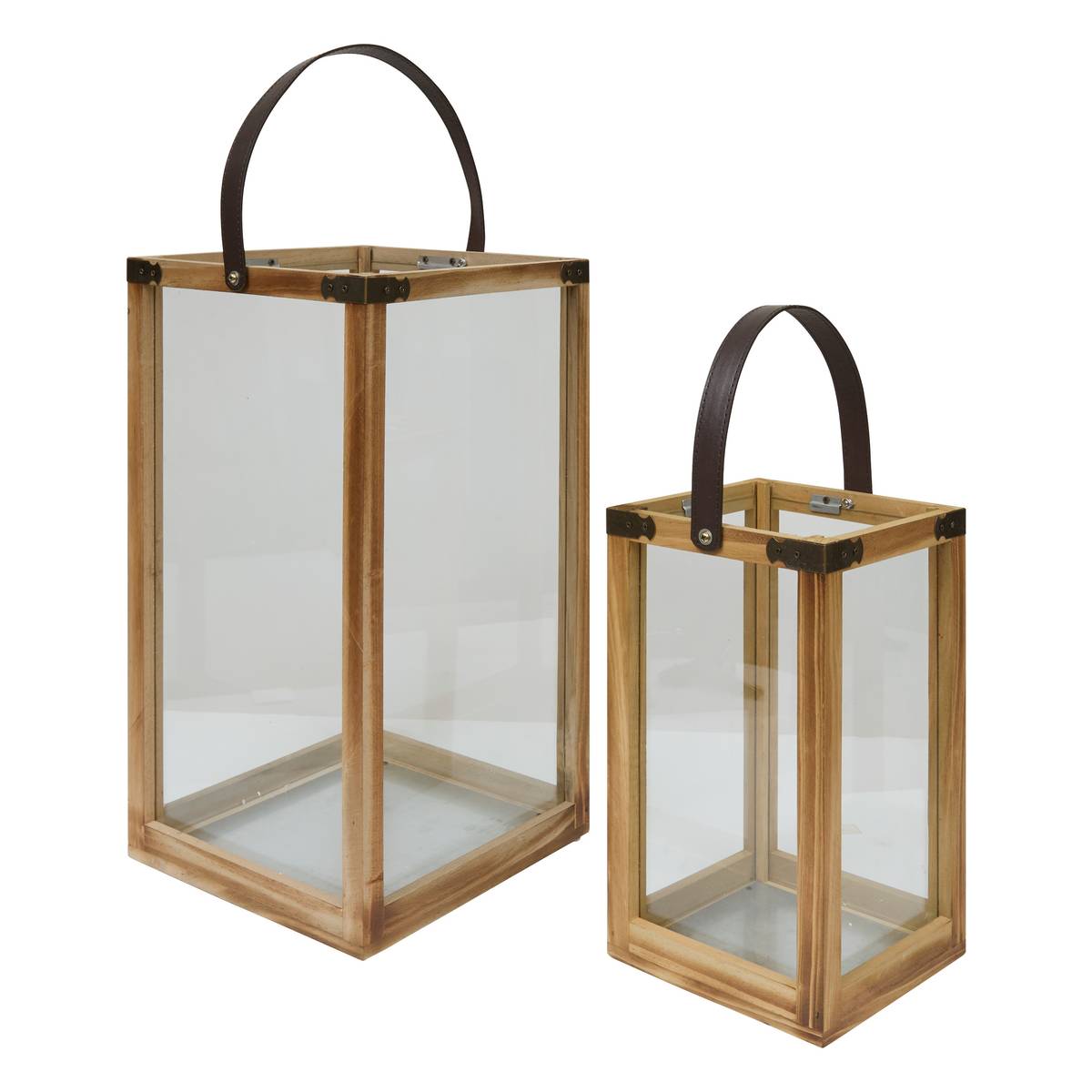 Set of 2 Lanterns "Lony" 26x25 cm