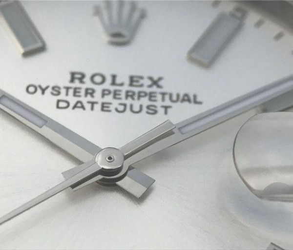 Replica Rolex DateJust 41mm 126300 Noob Polished Bezel Silver Dial Stick Markers Bracelet A3235 - Top club